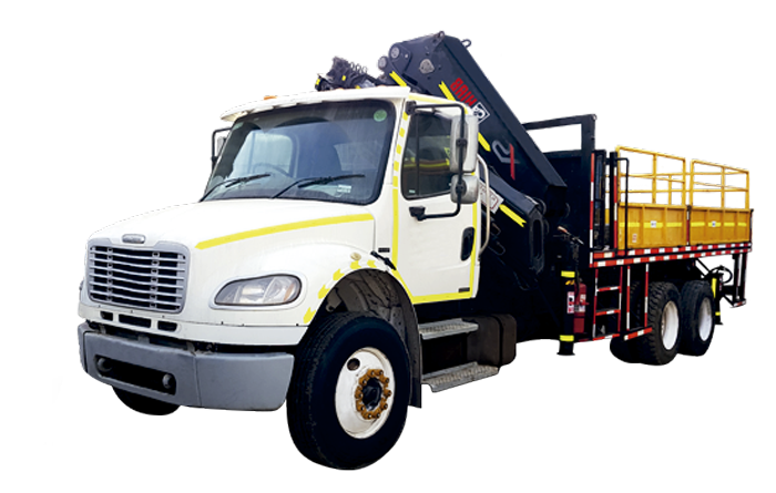 Camion Pluma Grua HIAB 18 ton